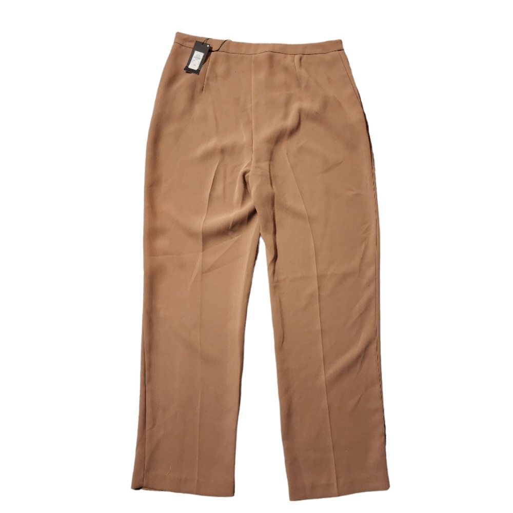 NWT Primark Beige Dress Pants Size 10 - Picture 2 of 3